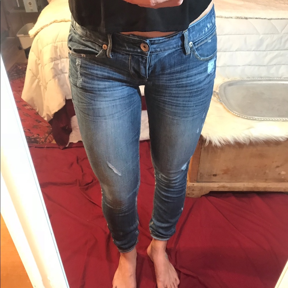 Express Low Rise Jeggings - Picture 7 of 8